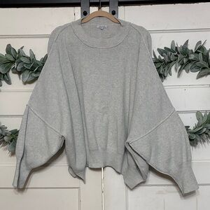 Dolman Sleeve Drop Shoulder Sweater